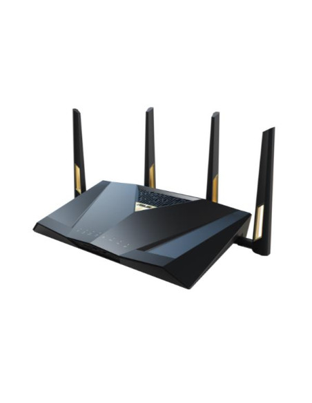 ASUS RT-BE88U router wireless 10 Gigabit Ethernet Dual-band (2.4 GHz/5 GHz) Nero, Grigio