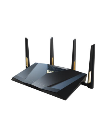 ASUS RT-BE88U router wireless 10 Gigabit Ethernet Dual-band (2.4 GHz/5 GHz) Nero, Grigio