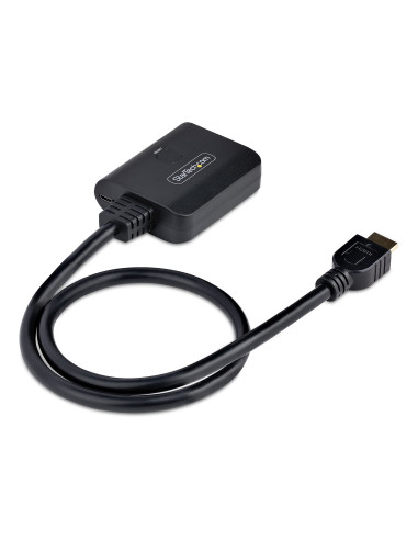 StarTech.com Splitter HDMI 4K a 2 Porte - Sdoppiatore Video HDMI 2.0 4K 60Hz con 1 Ingresso e 2 Uscite - Hub HDMI HDR/HDCP 2.2 -