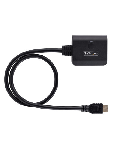 StarTech.com Splitter HDMI 4K a 2 Porte - Sdoppiatore Video HDMI 2.0 4K 60Hz con 1 Ingresso e 2 Uscite - Hub HDMI HDR/HDCP 2.2 -