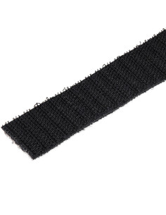 StarTech.com Rotolo di nastro a strappo da 15,2 m - Fascette riutilizzabili da tagliare su misura - Feltro adesivo autobloccante 2