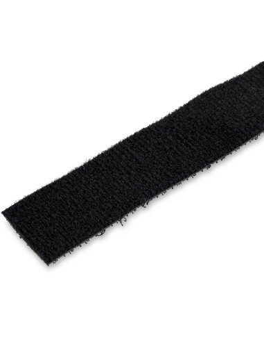 StarTech.com Rotolo di nastro a strappo da 15,2 m - Fascette riutilizzabili da tagliare su misura - Feltro adesivo autobloccante