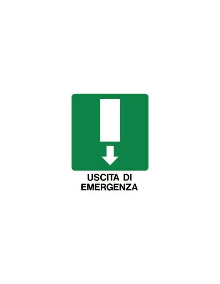 CARTELLO USCITA EMERGENZA