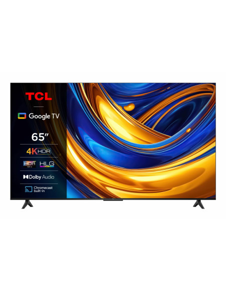 TCL P61 Smart TV Ultra HD 4K 65" 65P61B, Dolby Audio, Controlli vocali, Google TV