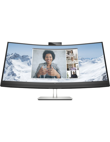 HP Monitor per video conferenze con schermo curvo E34m G4 USB-C WQHD