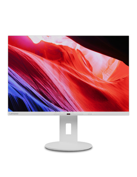 Lenovo C24d-20 LED display 61 cm (24") 1920 x 1200 Pixel Full HD Grigio, Bianco