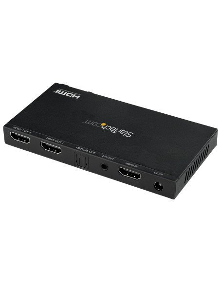 StarTech.com Sdoppiatore Splitter HDMI a 2 porte - 4K 60Hz con scaler video incorporato