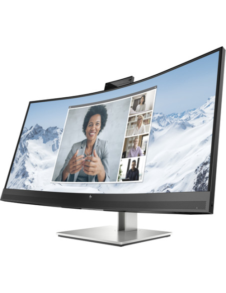 HP Monitor per video conferenze con schermo curvo E34m G4 USB-C WQHD