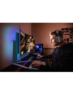 Philips Evnia 8000 49M2C8900L/00 Monitor PC 124,2 cm (48.9") 5120 x 1440 Pixel Dual QHD QD-OLED Bianco 2
