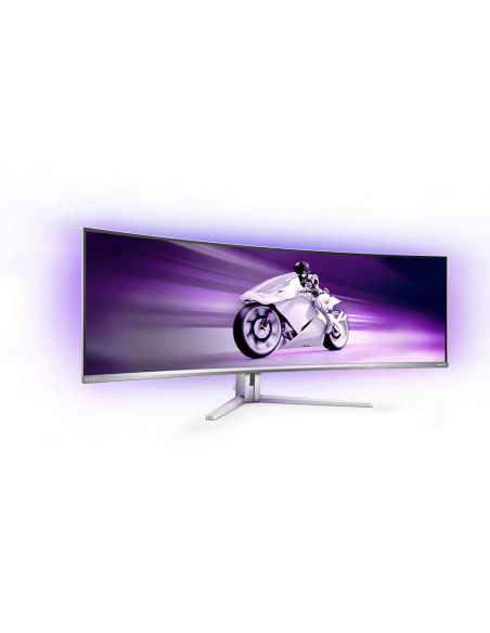 Philips Evnia 8000 49M2C8900L/00 Monitor PC 124,2 cm (48.9") 5120 x 1440 Pixel Dual QHD QD-OLED Bianco