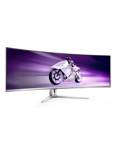 Philips Evnia 8000 49M2C8900L/00 Monitor PC 124,2 cm (48.9") 5120 x 1440 Pixel Dual QHD QD-OLED Bianco