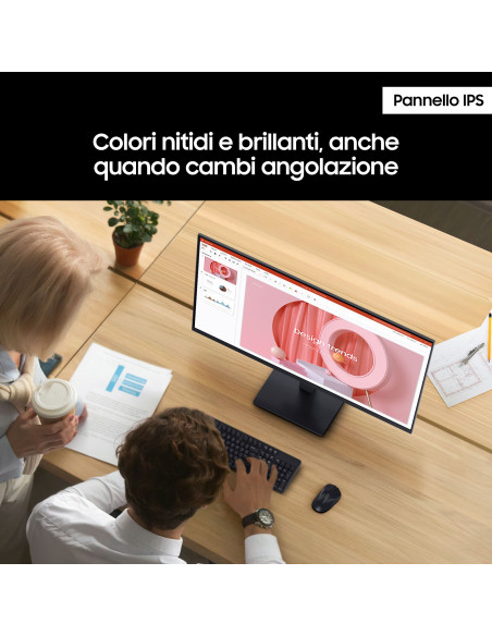Samsung Monitor LED Serie S30GD da 27'' Full HD Flat
