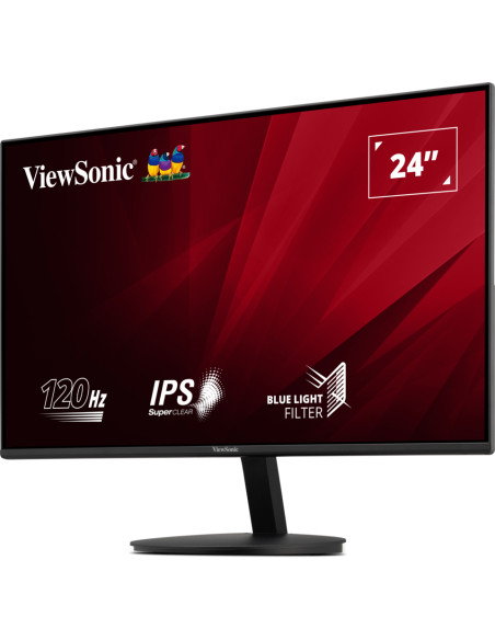 Viewsonic VA 24" Full HD Monitor w/Fast 1ms Response Monitor PC 61 cm (24") 1920 x 1080 Pixel LED