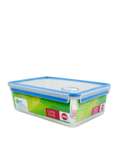 EMSA 508547 recipiente per cibo Rettangolare Scatola Trasparente 2 pz