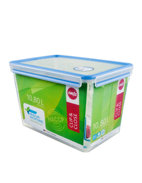 EMSA 508549 recipiente per cibo Rettangolare Scatola Trasparente 2 pz