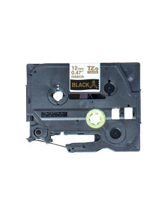 Brother TZE-R334 nastro per etichettatrice Oro su nero 2