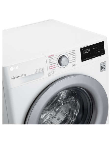 LG F2WV3S7S4E Lavatrice Slim AI DDTM SteamTM 7kg Classe energetica D