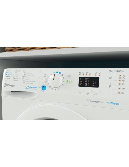 Indesit Lavatrice a libera installazione BWA 101496X WV IT - BWA 101496X WV IT