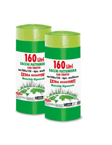 CF6 SACCHI VERDE 100X110 - TIRETTO