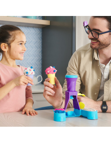 Kinetic Sand Soft Serve Station