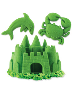 Kinetic Sand , Sabbia Cinetica da Modellare 227gr, Colore Casuale tra Blu, Giallo, Rosso, Confezione a Sorpresa, 3+ Anni 2