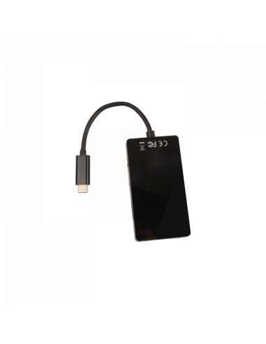 V7 V7UC-VGADVIHDMI-BLK adattatore grafico USB 3840 x 2160 Pixel Nero