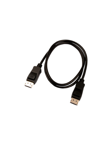 V7 Cavo video nero Pro da DisplayPort maschio a DisplayPort maschio 1 m