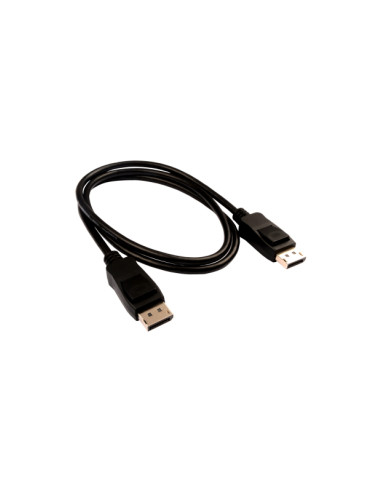 V7 Cavo video nero Pro da DisplayPort maschio a DisplayPort maschio 1 m