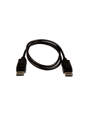 V7 Cavo video nero Pro da DisplayPort maschio a DisplayPort maschio 1 m