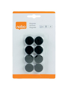 CF8 MAGNETI DIAMETRO 20MM 8PZ NERO