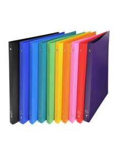 RACCOGL.A4 4ANELLI 15MM PP ASS