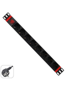 MULTIPRESA 1U 8 PRESE UNIVERSALI