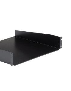 StarTech.com Ripiano universale standard per armadio server a rack di colore nero 2