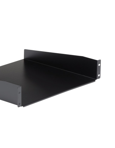 StarTech.com Ripiano universale standard per armadio server a rack di colore nero