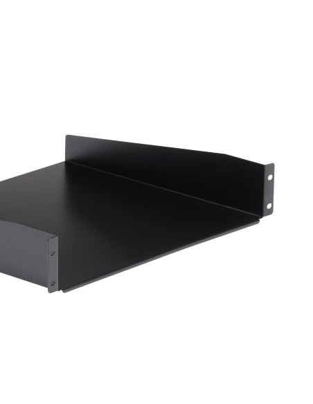 StarTech.com Ripiano universale standard per armadio server a rack di colore nero