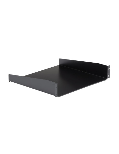 StarTech.com Ripiano universale standard per armadio server a rack di colore nero