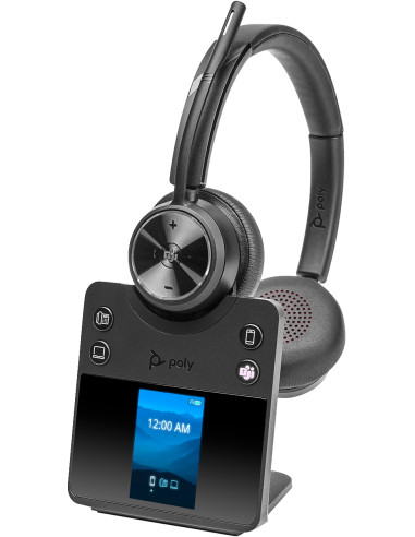 POLY Cuffie stereo per ufficio Savi 7420 DECT 1880-1900 Mhz certificate per Microsoft Teams