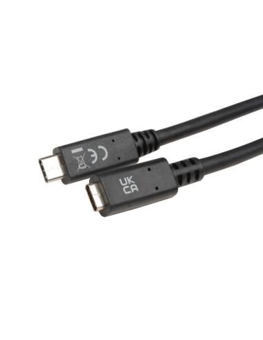V7 V7UC3EXT-2M cavo USB USB 3.2 Gen 1 (3.1 Gen 1) USB C Nero
