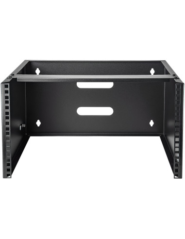 StarTech.com Staffa Rack 19" 6U a Parete - Profondità 35 cm Profilo Basso - Rack 19 pollici per Switch, Patch Panel, Server e D