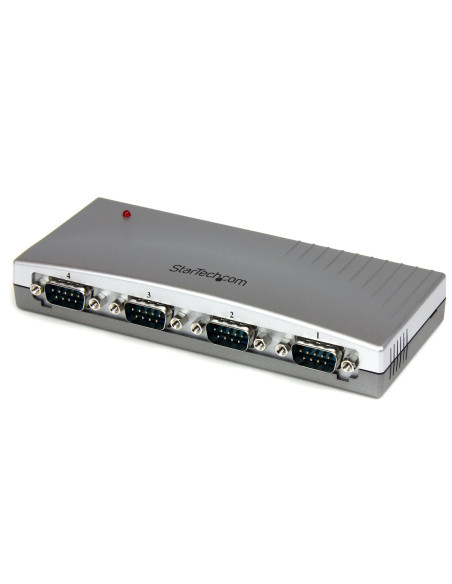 StarTech.com Hub Adattatore USB a seriale DB9 RS232 a 4 porte