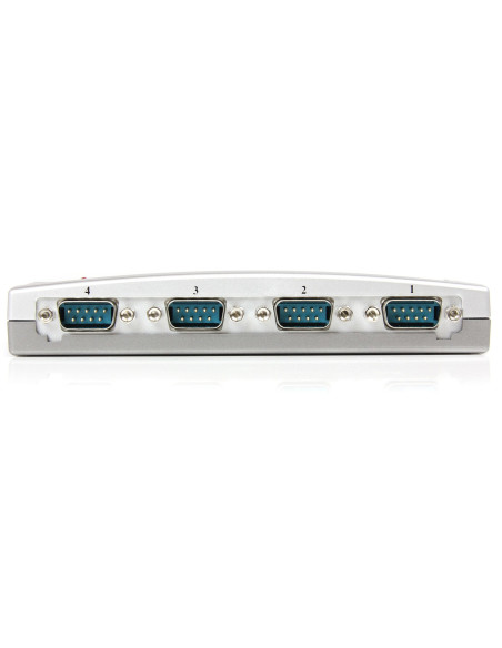 StarTech.com Hub Adattatore USB a seriale DB9 RS232 a 4 porte