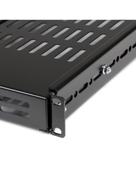 StarTech.com Ripiano fisso per armadio server a rack, profondità regolabile