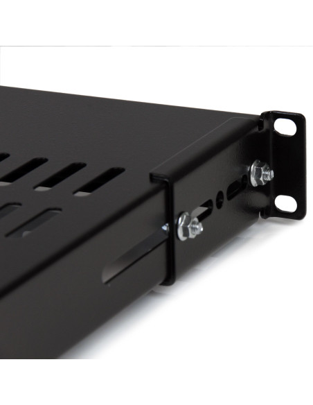 StarTech.com Ripiano fisso per armadio server a rack, profondità regolabile