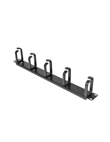 StarTech.com Pannello gestione cavi 1U 19" per rack con anelli guida in metallo