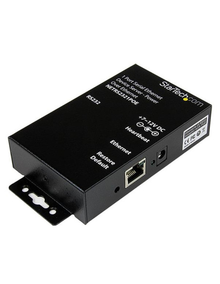 StarTech.com Convertitore seriale Ethernet RS-232 a 1 porta - PoE Power Over Ethernet
