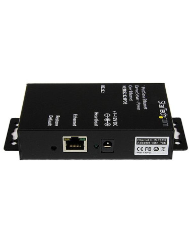 StarTech.com Convertitore seriale Ethernet RS-232 a 1 porta - PoE Power Over Ethernet