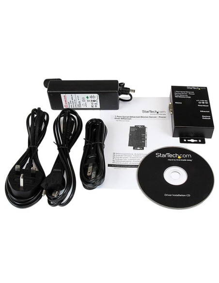 StarTech.com Convertitore seriale Ethernet RS-232 a 1 porta - PoE Power Over Ethernet