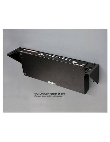 StarTech.com Staffa rack in acciaio 19" 1U per montaggio attrezzature a parete verticale
