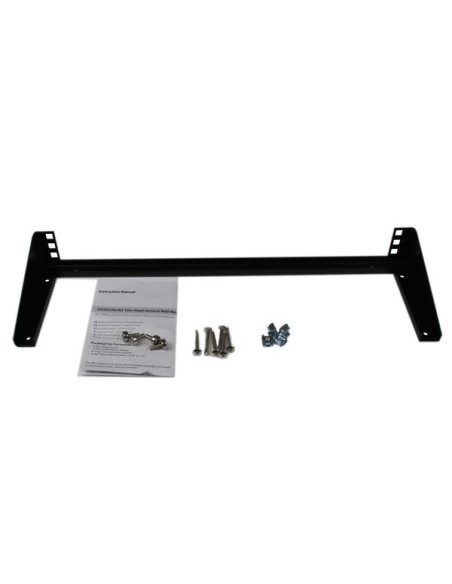 StarTech.com Staffa rack in acciaio 19" 1U per montaggio attrezzature a parete verticale