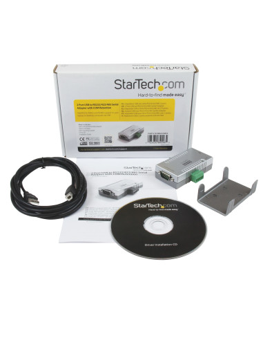 StarTech.com Adattatore seriale 2 porte USB a RS-232 RS-422 RS-485, con interfaccia COM